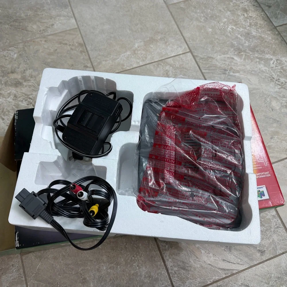 Nintendo 64 Console Bundle with Atomic Purple Controller